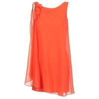 naf naf laurie nud womens dress in orange