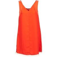 naf naf x kola womens dress in orange