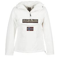 napapijri rainforest womens parka in white