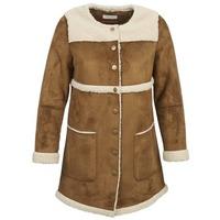 naf naf byba womens coat in brown