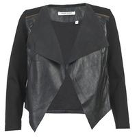 Naf Naf CLIMY women\'s Leather jacket in black