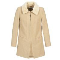 Naf Naf ABELGI women\'s Coat in BEIGE