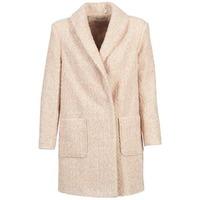 Naf Naf APPLE women\'s Coat in BEIGE