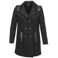 naf naf act womens coat in black