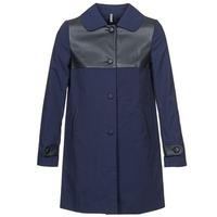 naf naf bauns womens coat in blue