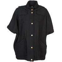 naf naf amape womens coat in black