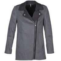 naf naf arno womens coat in grey