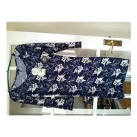 navy and white dress memory collection size 12 with tags memory collec ...