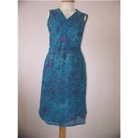 Namaste UK - Size: M/L - Blue - Wrap around dress