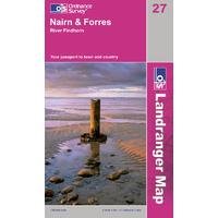 Nairn & Forres - OS Landranger M...