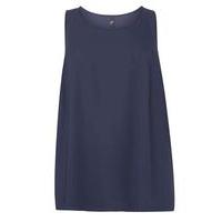 Navy Blue Built Up Vest, Navy