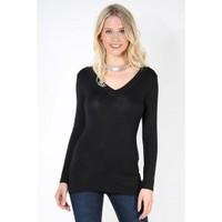 Nadia V Neck Long Sleeves Top