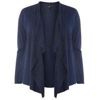 Navy Blue Waterfall Cardigan, Navy