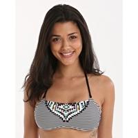 Nacotee Bando Bandeau Top - Black