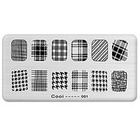 Nail Art Stamp Stamping Image Template Plate Cool Series