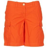 napapijri nartes womens shorts in orange