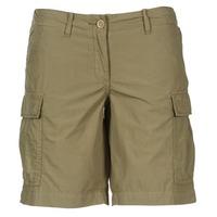 napapijri nartes womens shorts in green