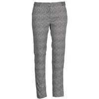 naf naf ebrune womens trousers in grey