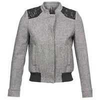 naf naf amindo womens jacket in grey