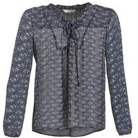 naf naf larte womens blouse in blue