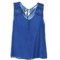 naf naf hone womens blouse in blue