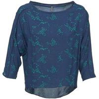 naf naf klook womens blouse in blue