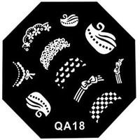 Nail Art Stamp Stamping Image Template Plate