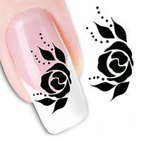 nail art water transfer printing nail stickers xf1093