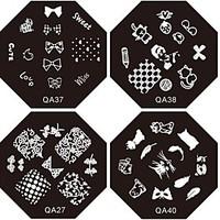 Nail Art Stamping/Stamper Image Template Plate Nail Stencils/Molds