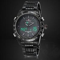 naviforce mens japanese quartz analog digital ledwater resistantfull s ...