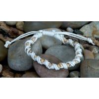 natural wooden wrap bead bracelet