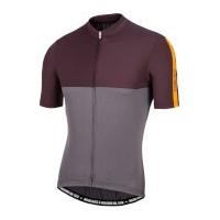 Nalini Mantova Short Sleeve Jersey - Grey/Orange - L