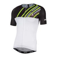 nalini roma race short sleeve jersey whiteblack l