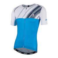 Nalini Roma Race Short Sleeve Jersey - Blue/White - XXL