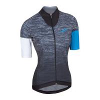 Nalini Women\'s Monaco Short Sleeve Jersey - Grey/Blue - L