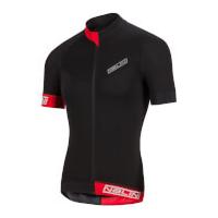 nalini curva ti short sleeve jersey blackred m