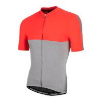 Nalini Mantova Short Sleeve Jersey - Red/Grey - XXL