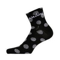 Nalini Wool Pois Socks - Polka Dot - XXL