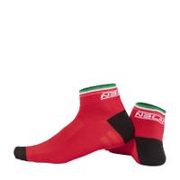 Nalini Strada Socks 9cm - Red - XXL