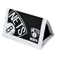 nba brooklyn nets big logo nylon wallet multi colour