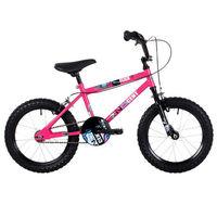 ndcent ndcent flier childrens pink blue bmx bike 105 frame