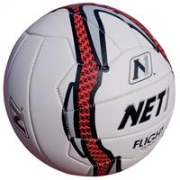 NET1 Flight Netball White Grey and Red 4