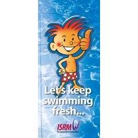 New Cimspa Lets Keep Swimming Fresh Poolside Instruction Manual Kids Leaflet