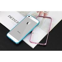 Newest Round Edge Metal Protective Aluminum Alloy Bumper Frame Case For iPhone 5 / 5s