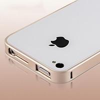 New thin Luxury Hard Aluminum Metal Frame Bumper Case for iPhone 4/4S(Assorted Colors)
