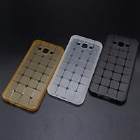 New Transparent Cube Pattern TPU Material Phone Case for Samsung Galaxy J1/J2/J3/J7/J5/ On5/On7