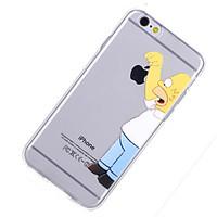 New Simpson Fashion 3D Cartoon Pattern TPU Soft Phone Case for iPhone 6Plus/6S Plus