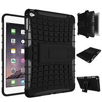 New Heavy Duty Armor Stand With Protective Double Color Shock Proof Cover Case For iPad Mini 4 (Assorted Colors)