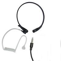 Neckband Anti-Noise Throat Sense Air Conducting Headphone With MIC for iPhone Samsung