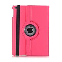 NEW For iPad 2017 Shockproof With Stand Flip 360 Rotation Magnetic Case Full Body Case Solid Color Hard PU Leather For iPad 2017 9.7 inch iPad Air 2
